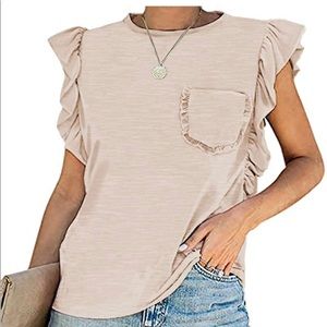 Casual ruffle top